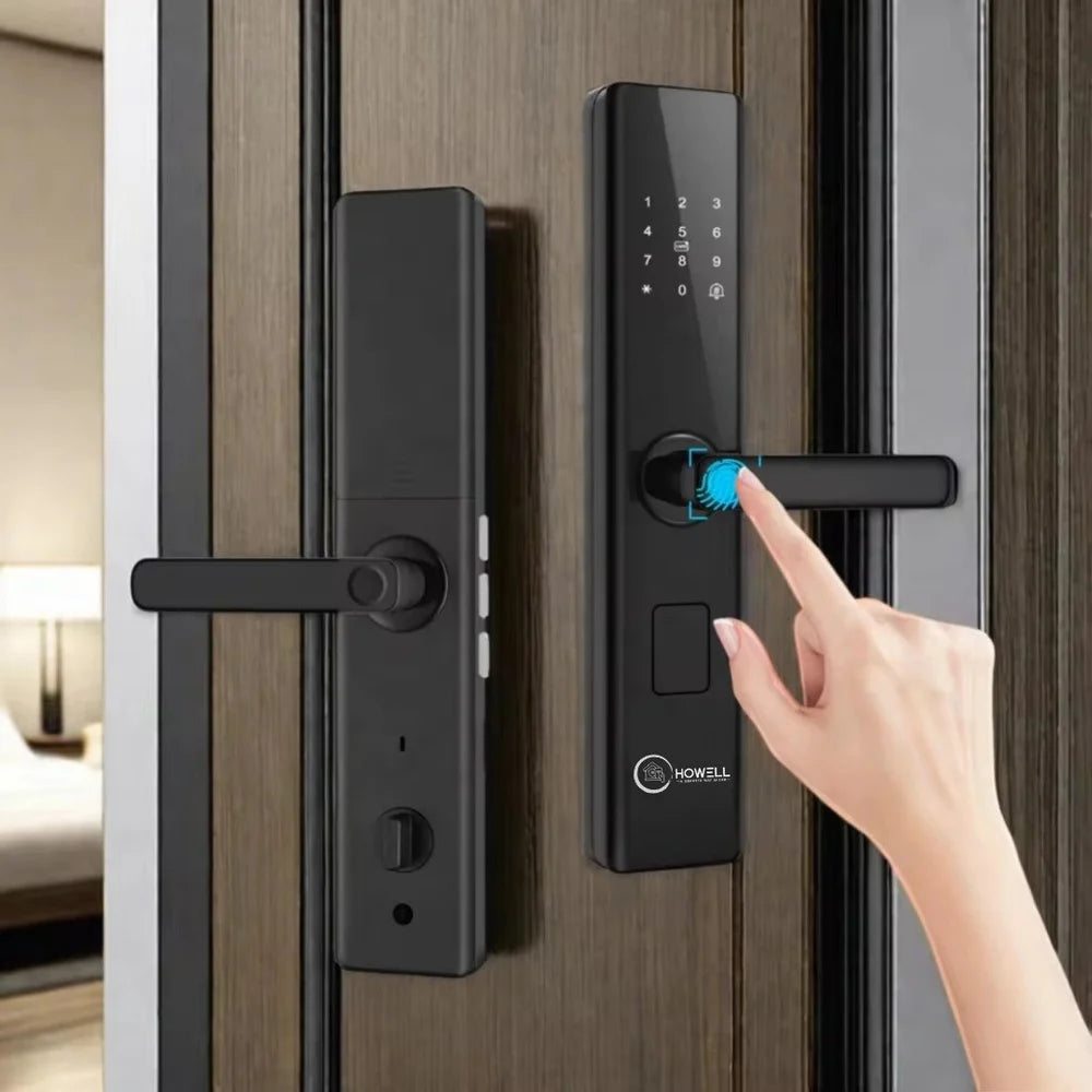 Digital Smart Door Lock with Fingerprint – Secure, Sleek & Smart - DailyFixx 