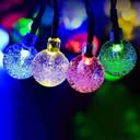 Enchanting 14 LED Crystal Bubble Ball String Fairy Lights