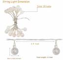 Enchanting 14 LED Crystal Bubble Ball String Fairy Lights