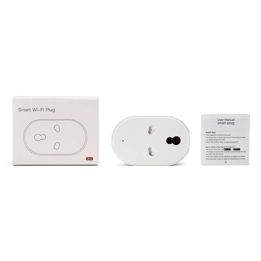 16A App Control Smart Mini Wi-Fi Plug Socket – Total Control from Anywhere - DailyFixx 