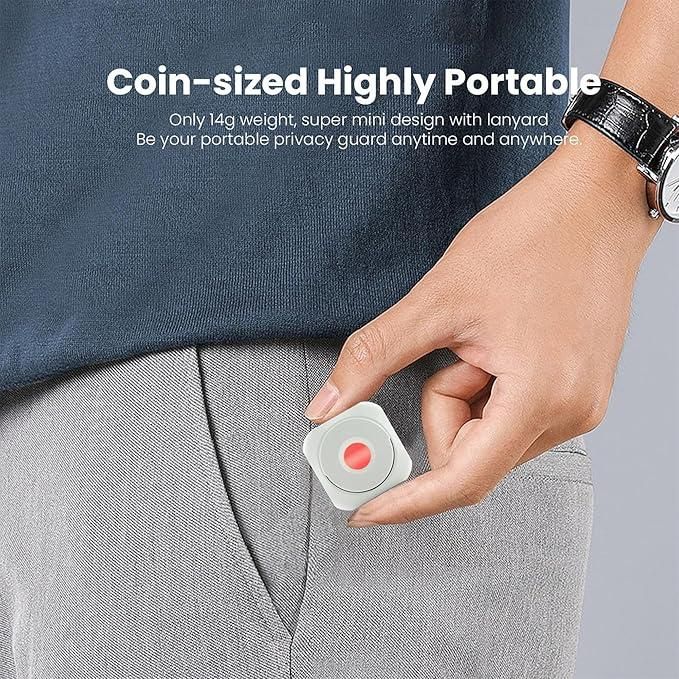 Mini Spy Camera Detector Pro™ – Wireless Hidden Camera & Bug Sweeper (Infrared Anti-Surveillance Tool)