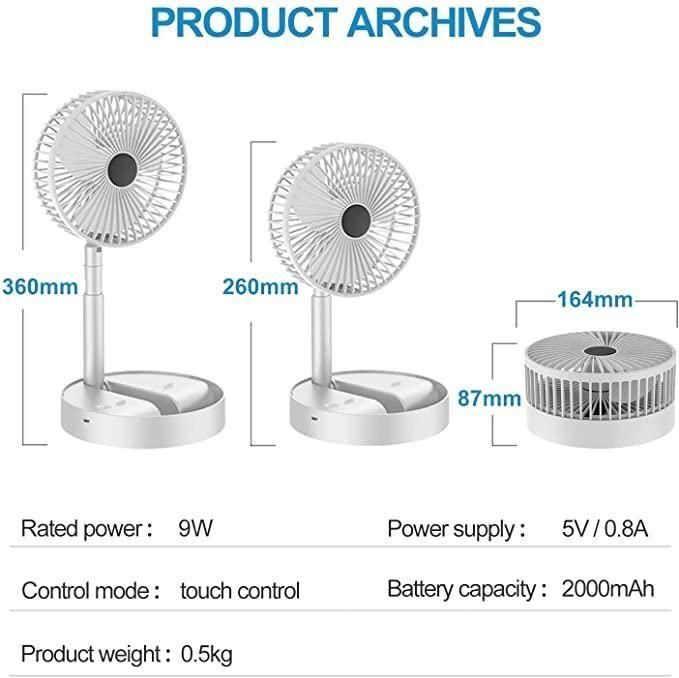 Mini Handheld Portable USB Fan - DailyFixx 