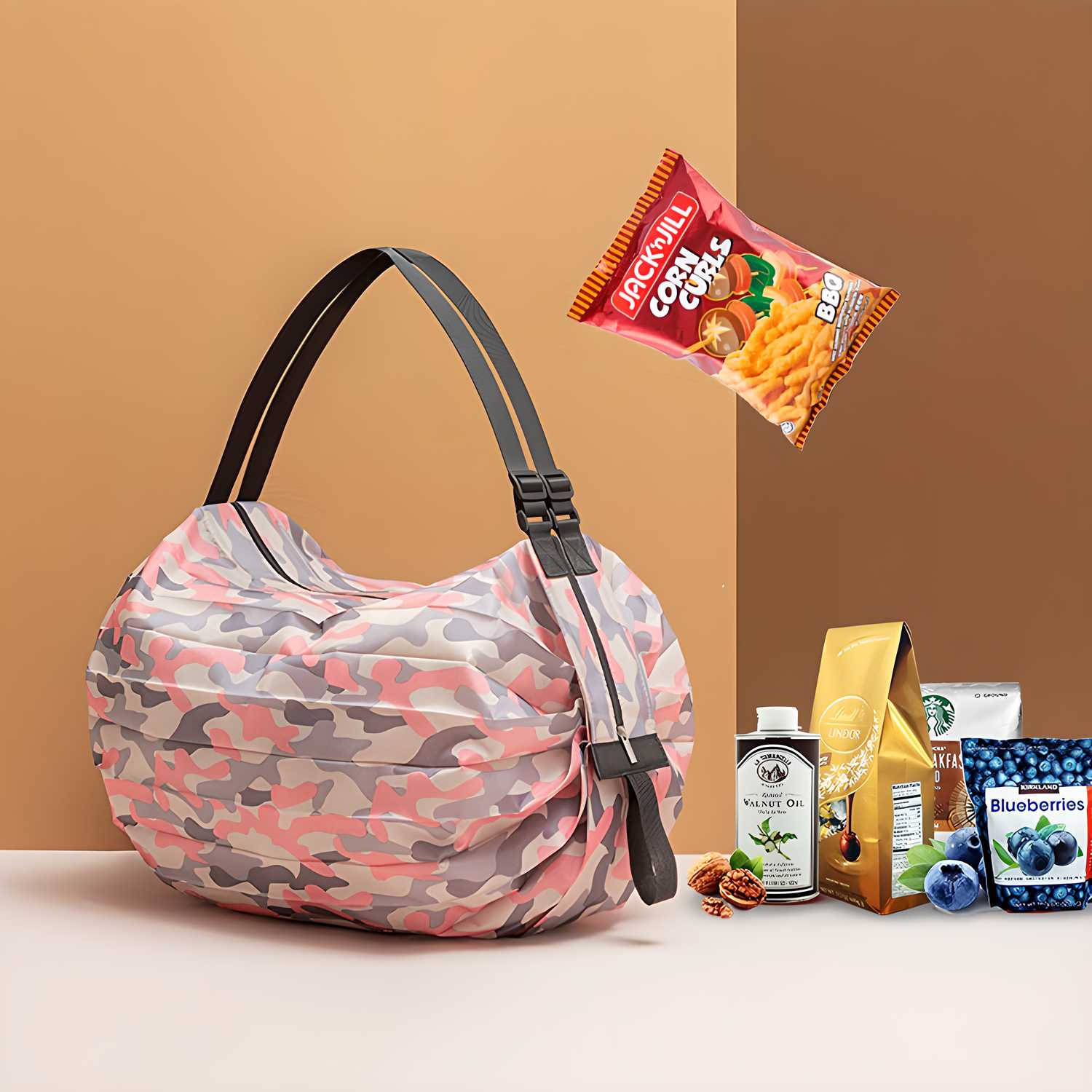 Smart Foldable Shopping Bag to fix your shopping problems