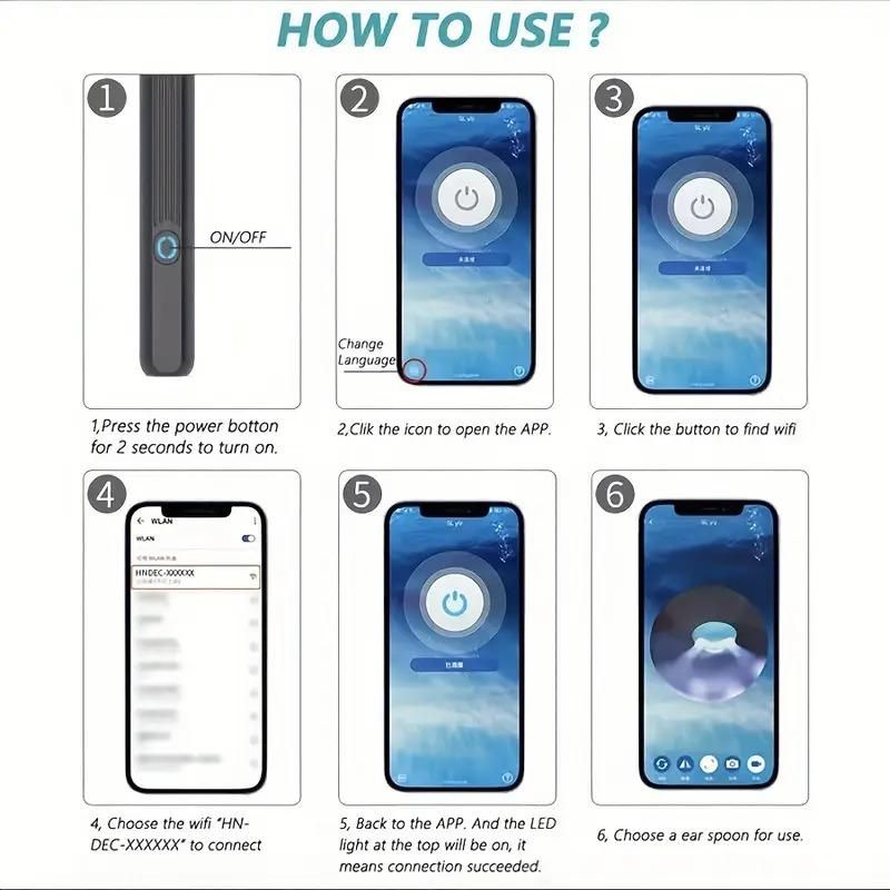 Smart Visual Ear Wax Cleaner - DailyFixx 