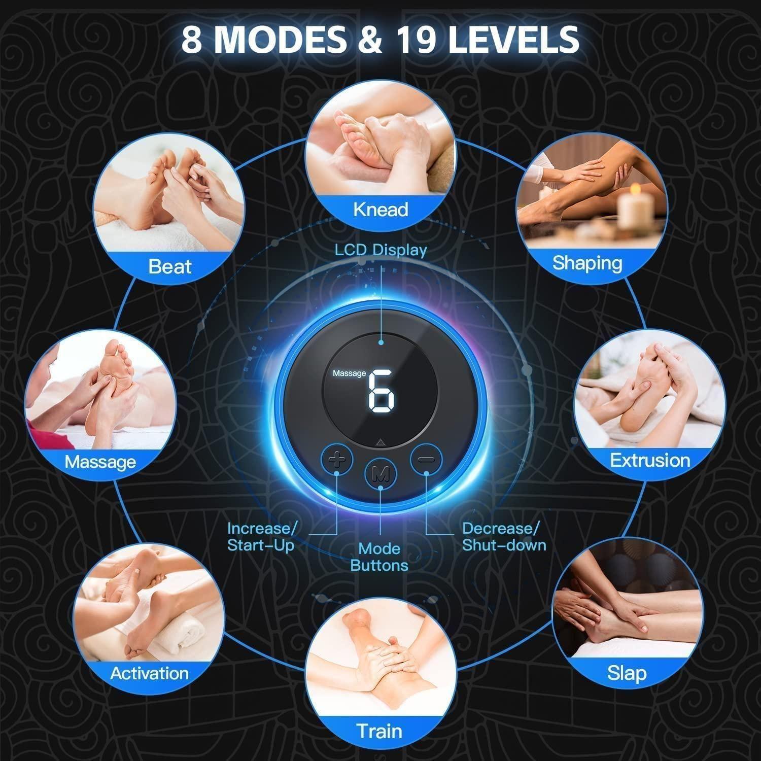 Foot Massage Pain Reliever, Wireless Electric EMS Massage Machine - DailyFixx 