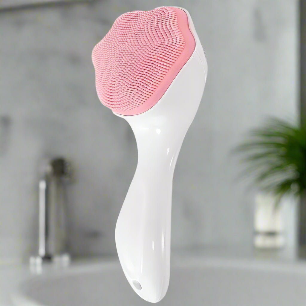 Soft Silicone Face Cleansing Brush – Manual Waterproof Facial Scrubber for Deep Cleaning & Exfoliation - DailyFixx 