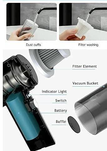 Portable Air Duster Wireless Vacuum Cleaner - DailyFixx 