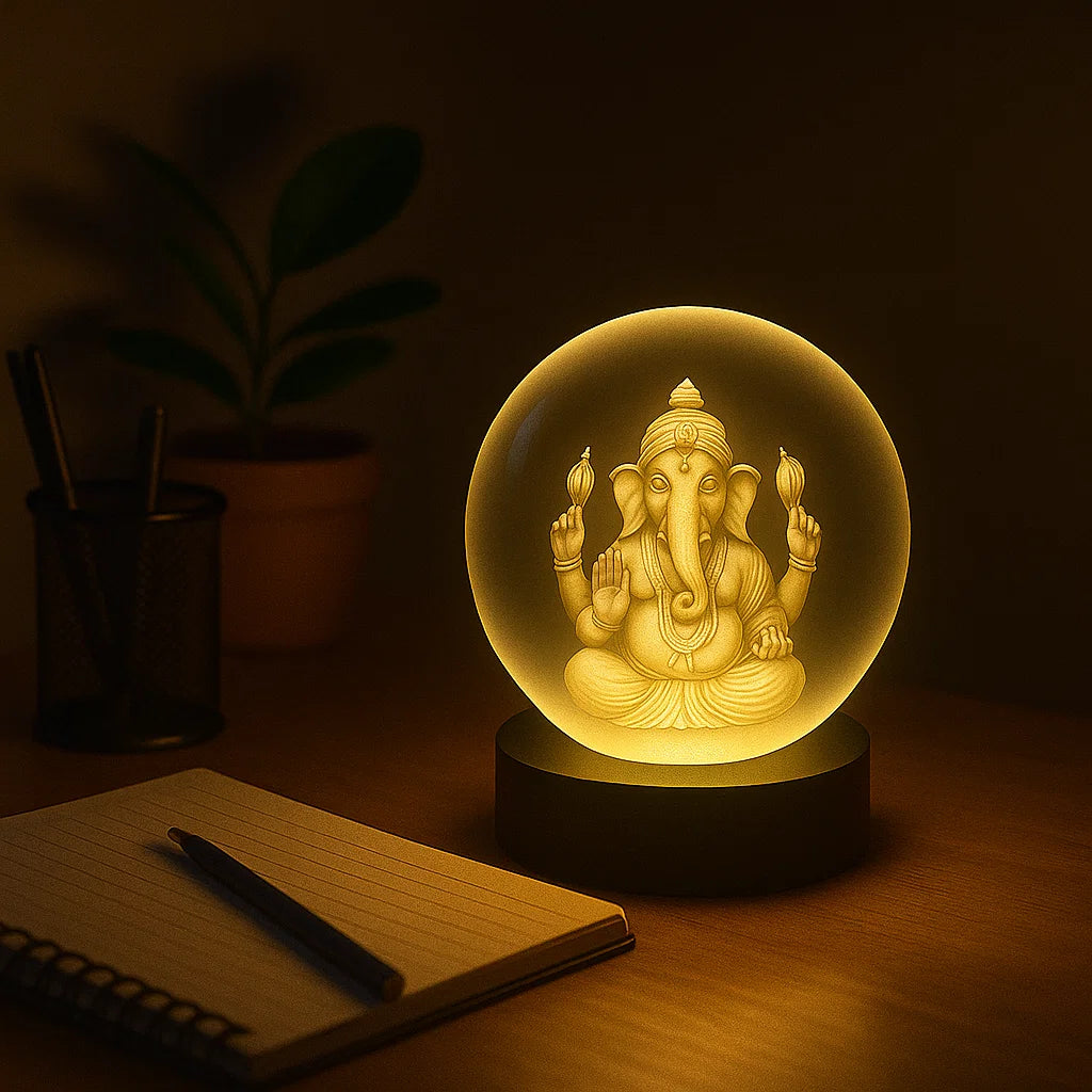 3d Crystal Ball Lamps For Bedroom 3d Lamps For Home Decoration 3d Crystal Ball Night Light Gifts For Women Gifts For Men Room Decor Items For Bedroom For Friend And Family(1 Pc)