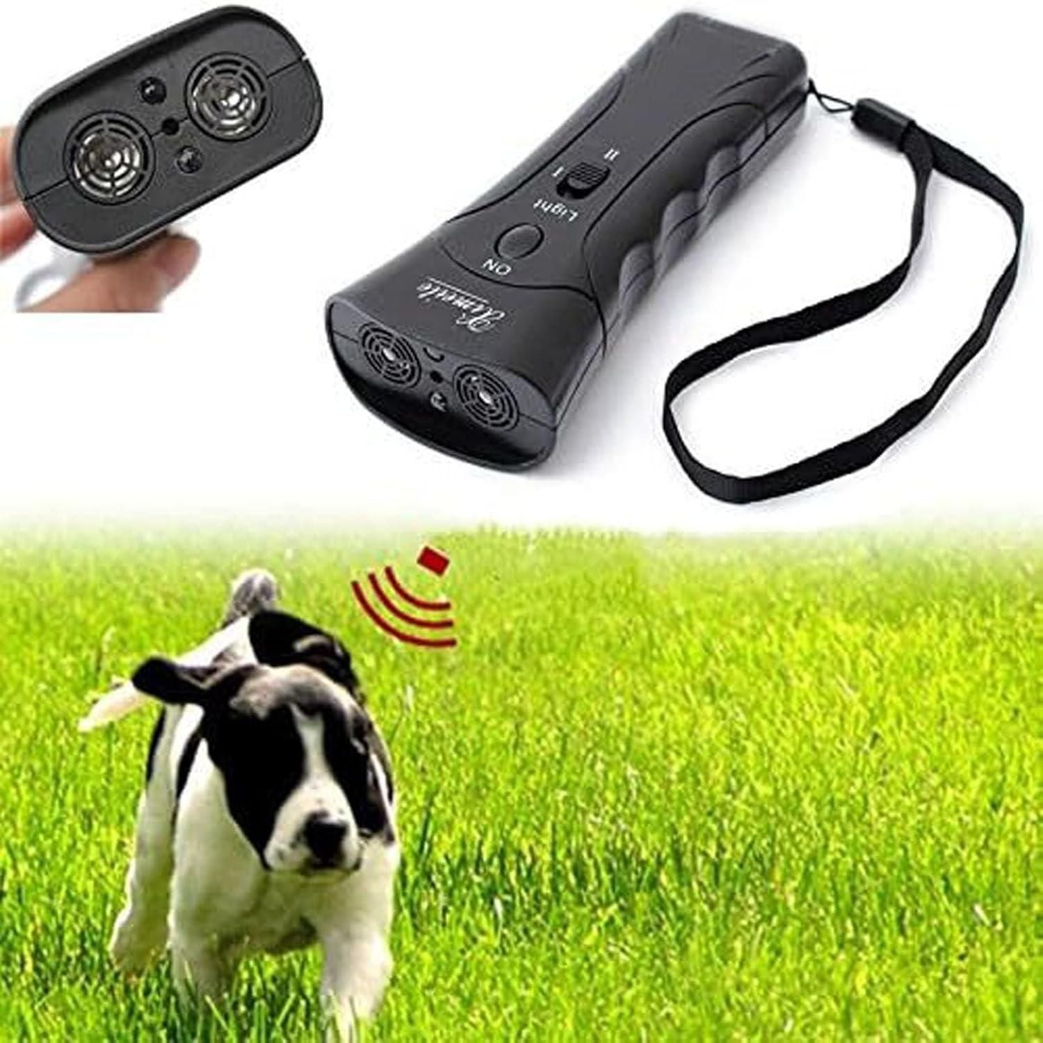 Ultrasonic Dog Barking Control Device – Dual Speaker Whistle for Safe Training - DailyFixx 