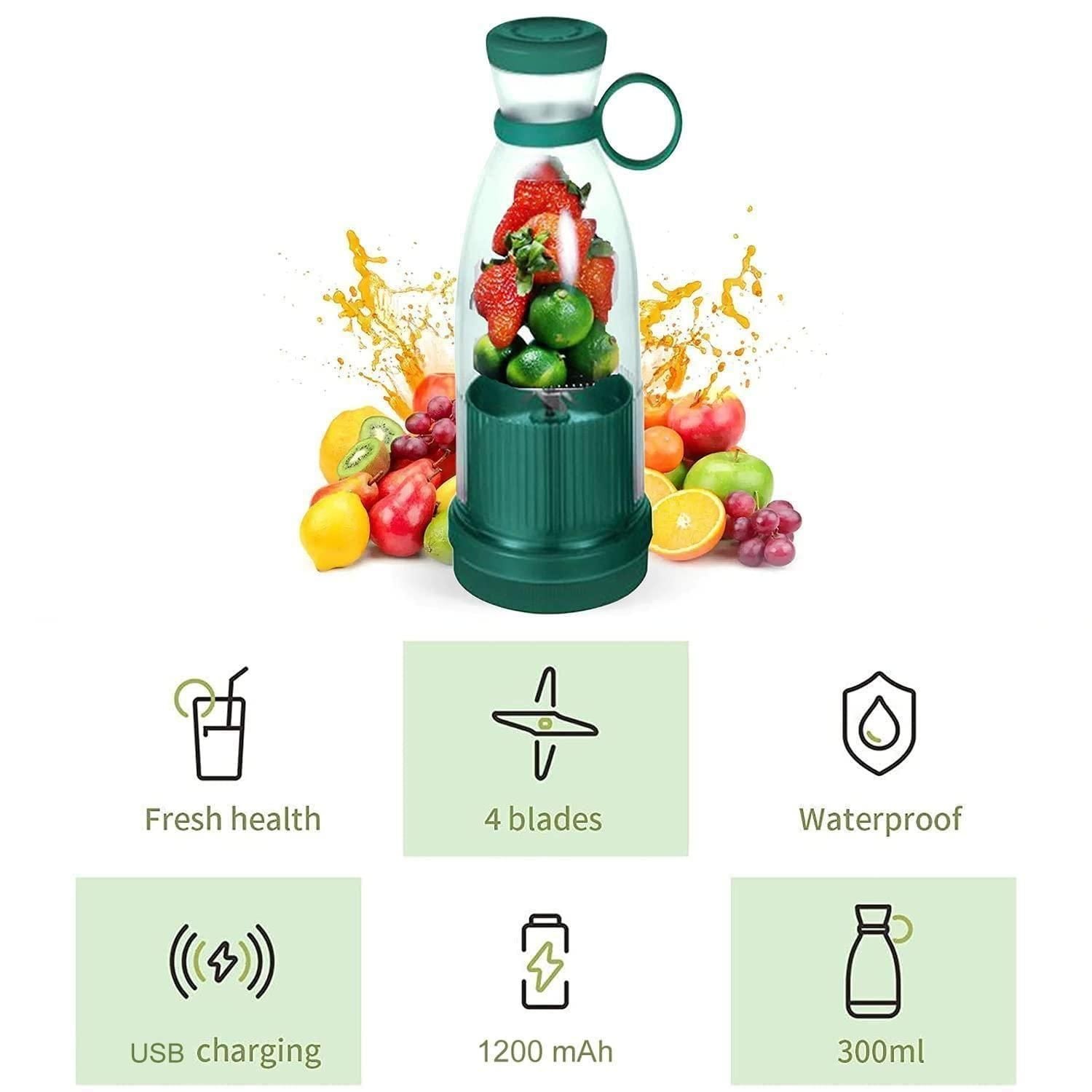 Electric Portable Mini Juicer Bottle - DailyFixx 