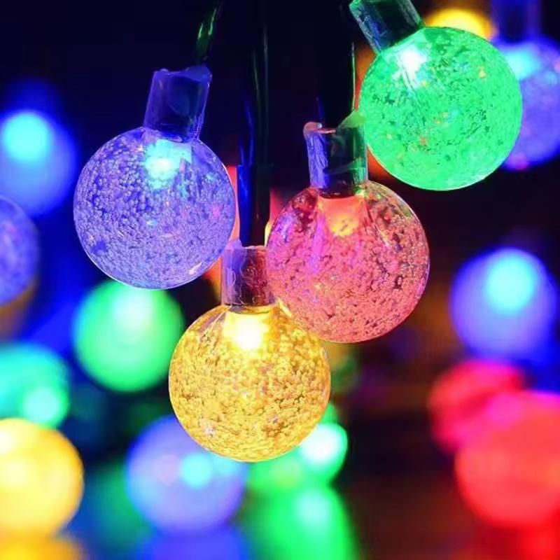 Enchanting 14 LED Crystal Bubble Ball String Fairy Lights