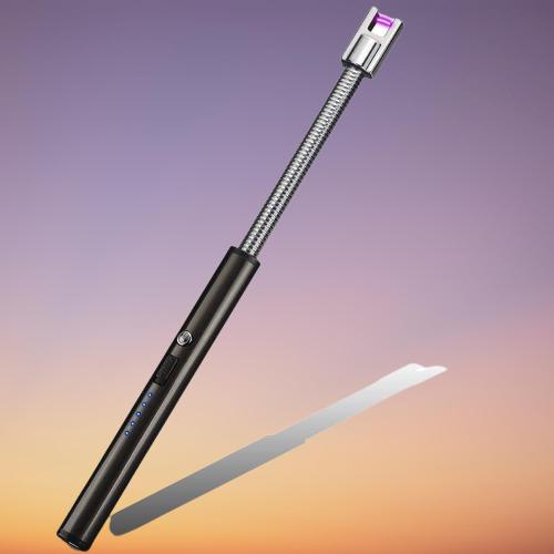 USB Plasma Rechargeable Electric Lighter – Flexible Neck, Flameless & Windproof Design