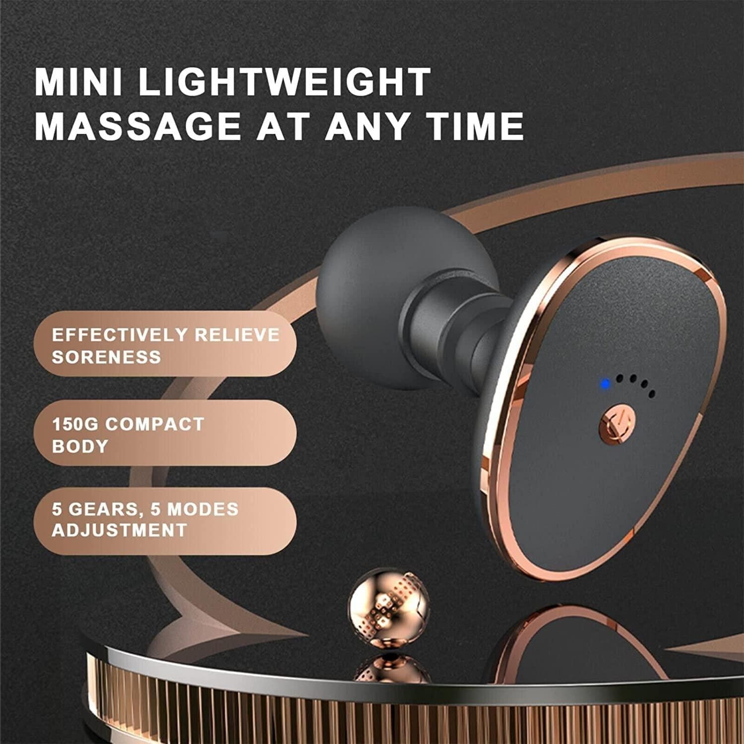 Mini Portable Body Massager - DailyFixx 