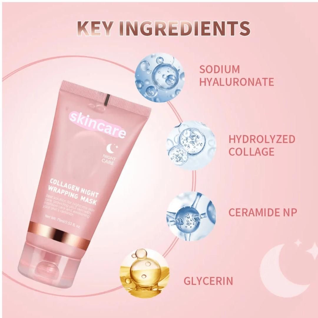 Collagen Night Wrapping Peel Off Mask� - DailyFixx 