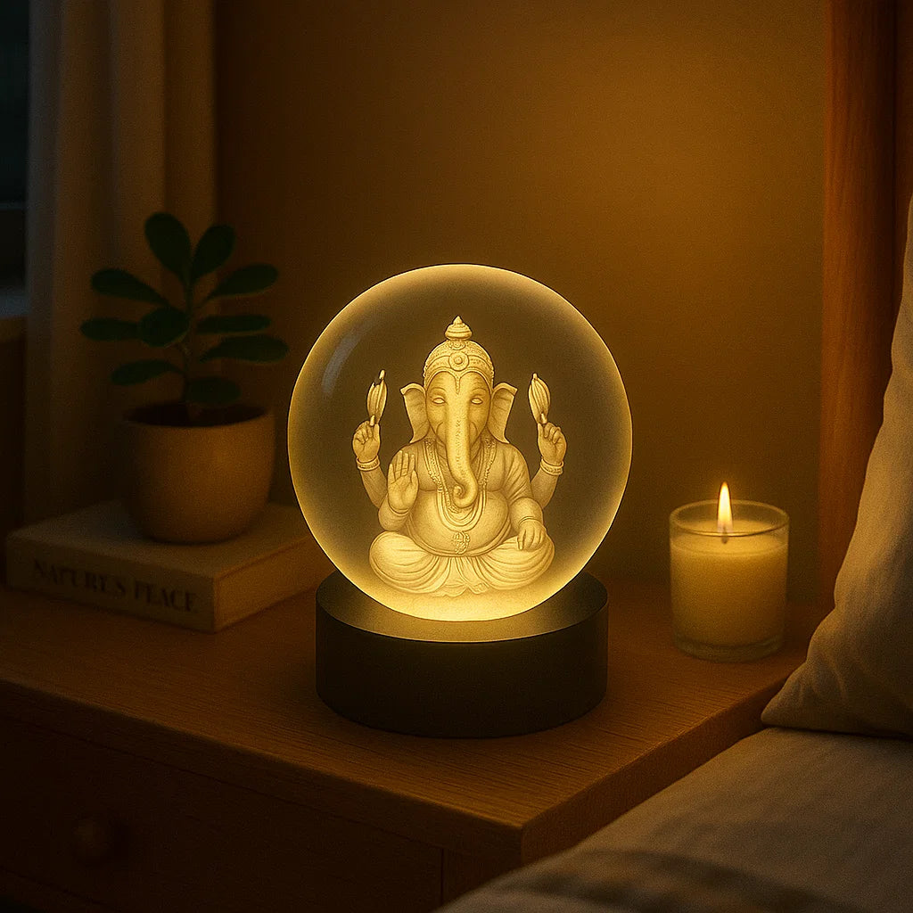3d Crystal Ball Lamps For Bedroom 3d Lamps For Home Decoration 3d Crystal Ball Night Light Gifts For Women Gifts For Men Room Decor Items For Bedroom For Friend And Family(1 Pc)
