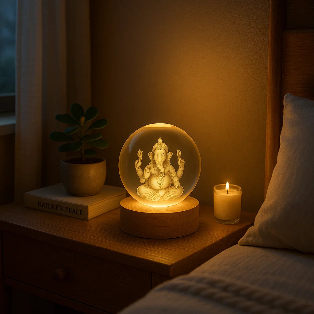 3d Crystal Ball Lamps For Bedroom 3d Lamps For Home Decoration 3d Crystal Ball Night Light Gifts For Women Gifts For Men Room Decor Items For Bedroom For Friend And Family(1 Pc)