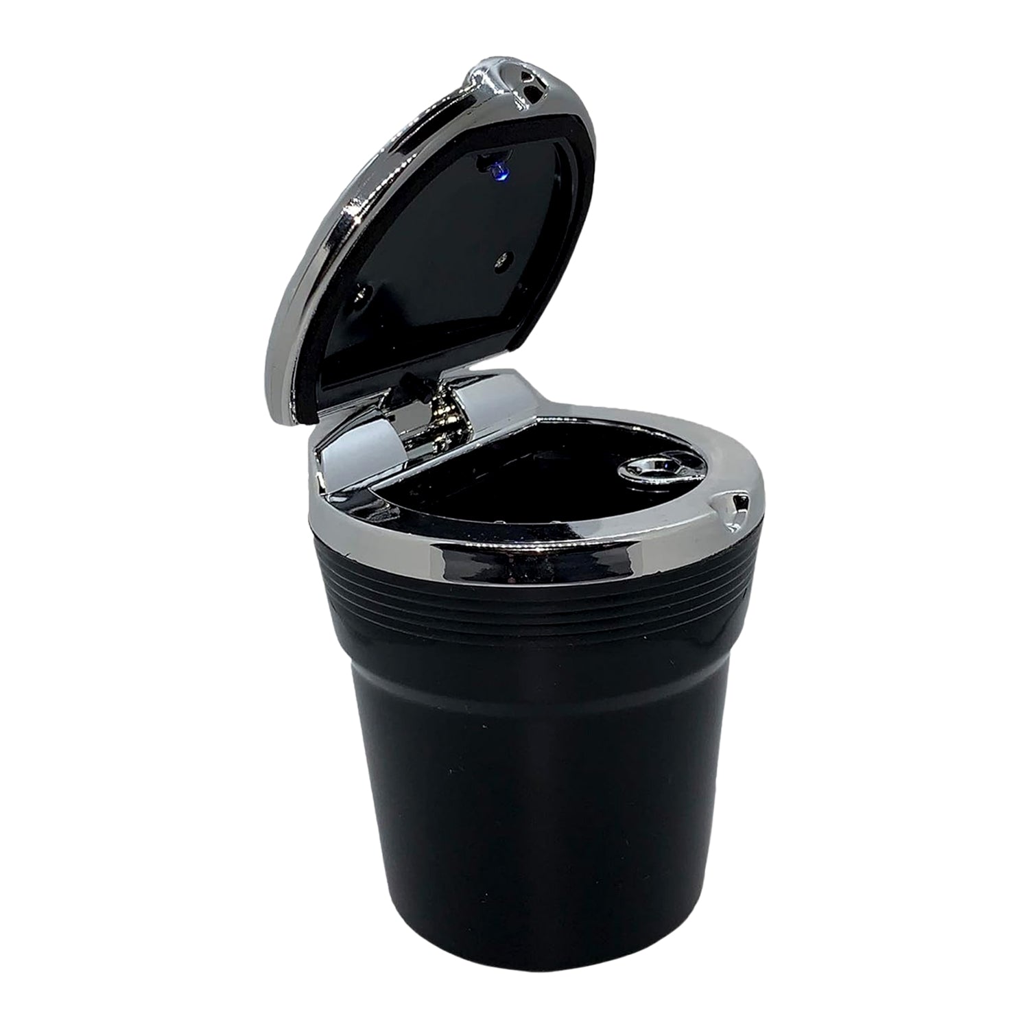 Premium Led Illuminated Portable Car Ashtray With Lid (1 Pc)