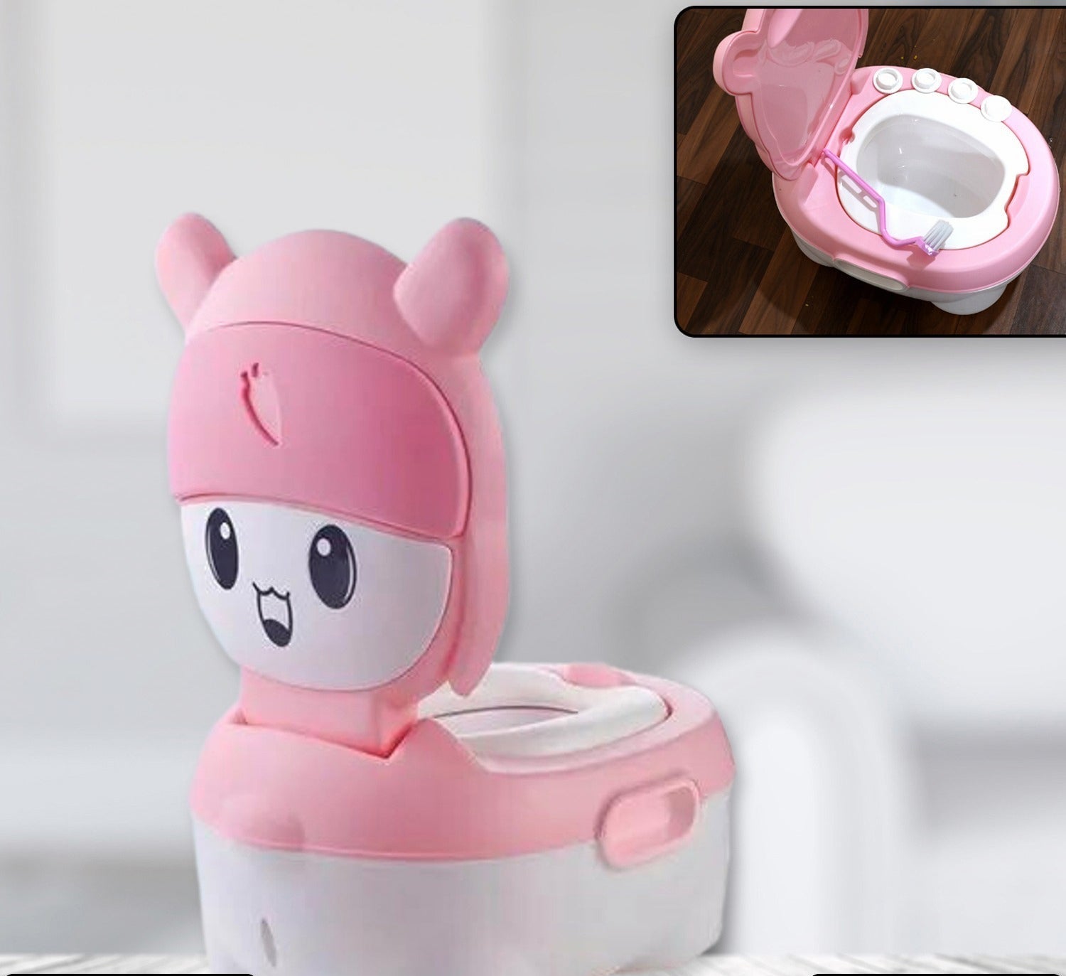 4577 Baby Potty Toilet Baby Potty Training Seat Baby Potty Chair For Toddler Boys Girls Potty Seat For 1+ Year Child