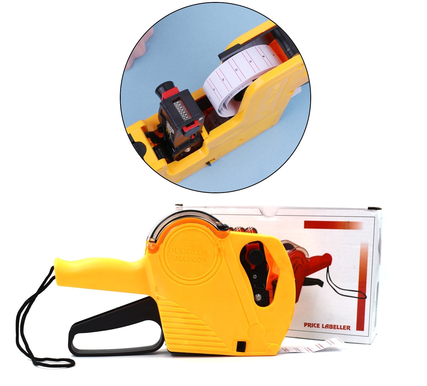 9028 Price Labeller Gun Widely Used In Departmental Stores And Markets For Price Tagging Among Customers.