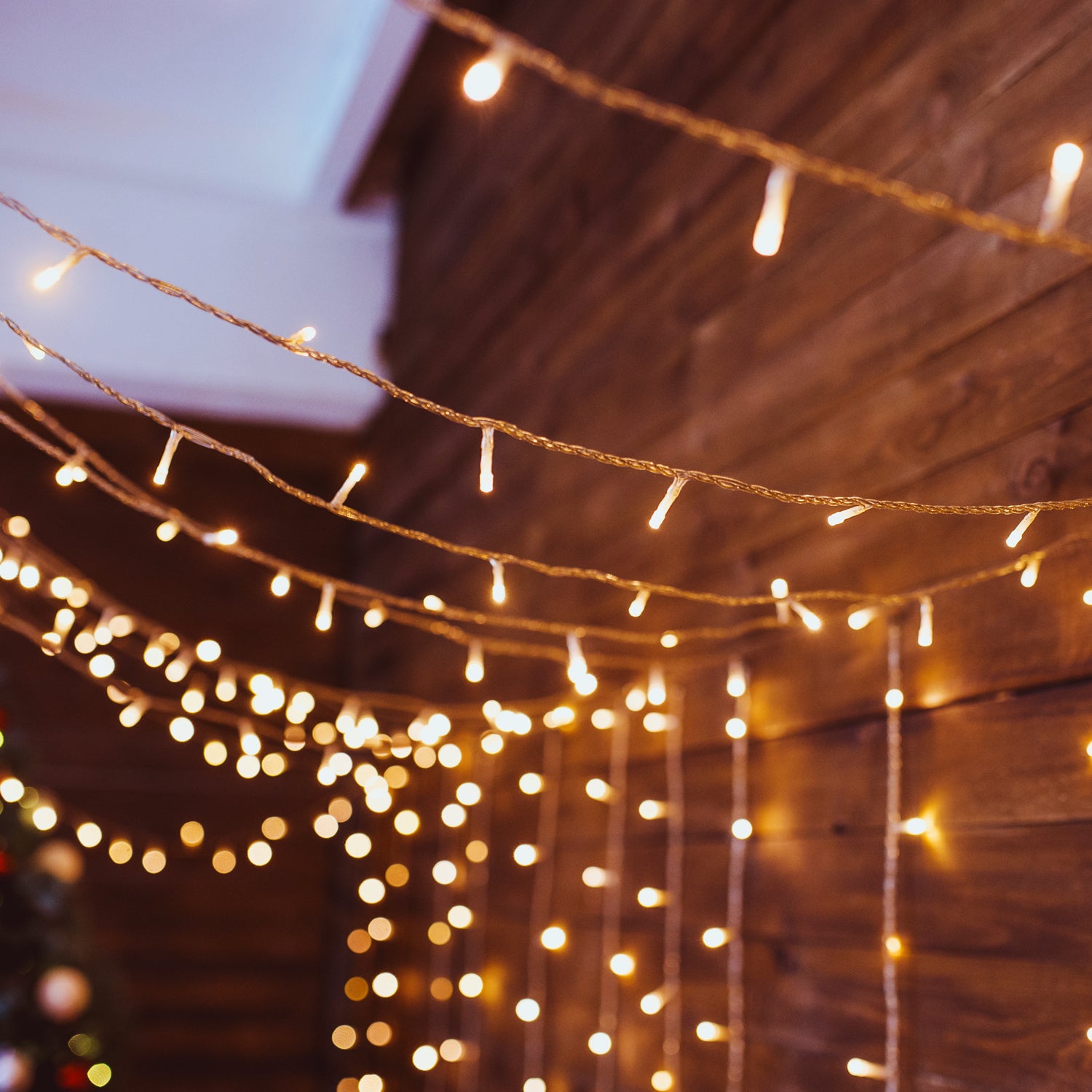 8342 9mtr Home Decoration Diwali  Wedding Led Christmas String Light Indoor And Outdoor Light Festival Decoration Led String Light Multi-color Light 8mm (90l 9 Mtr)