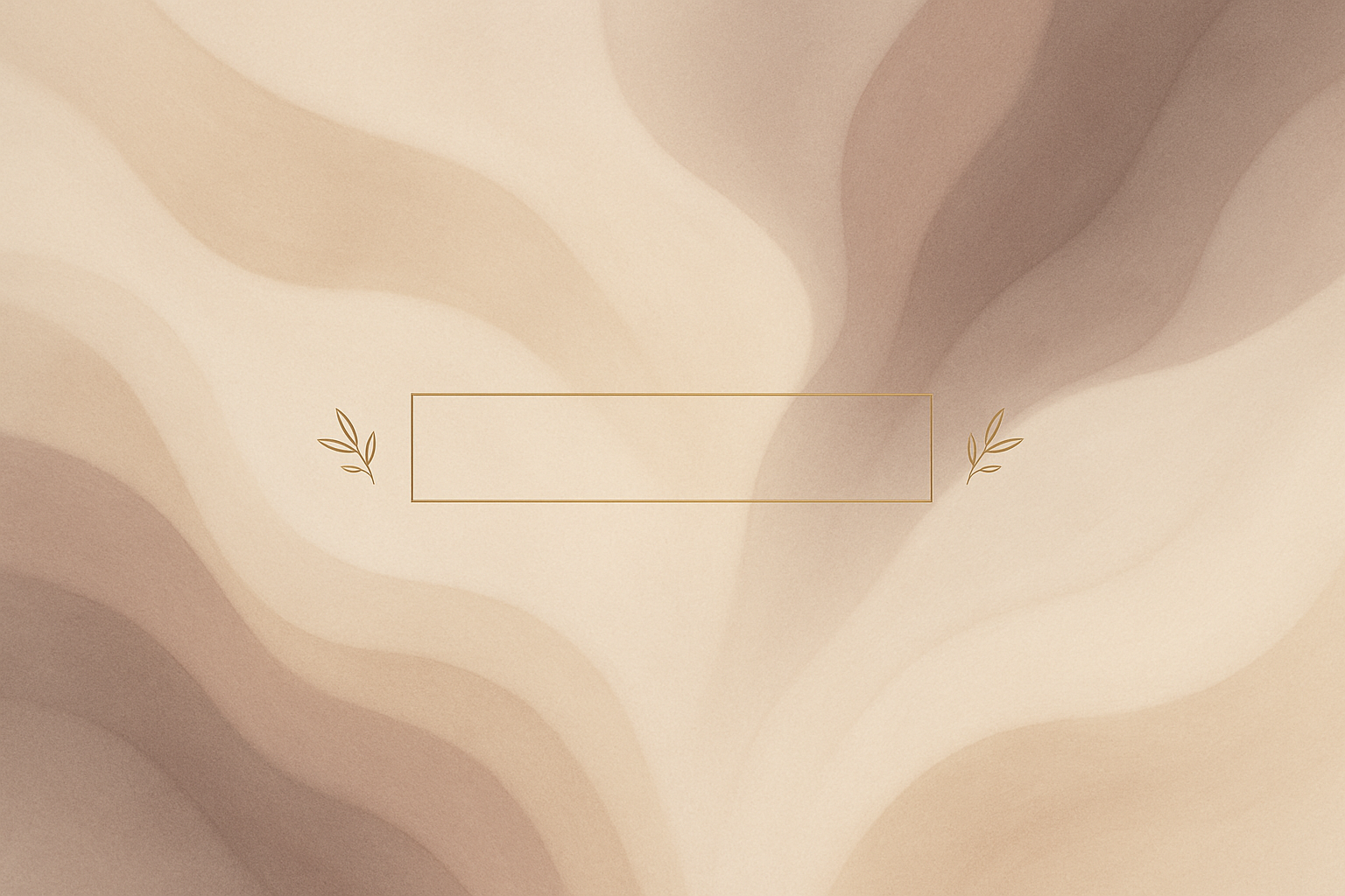 Premium background with abstract, flowing shapes and decorative framing elements for pull quote section