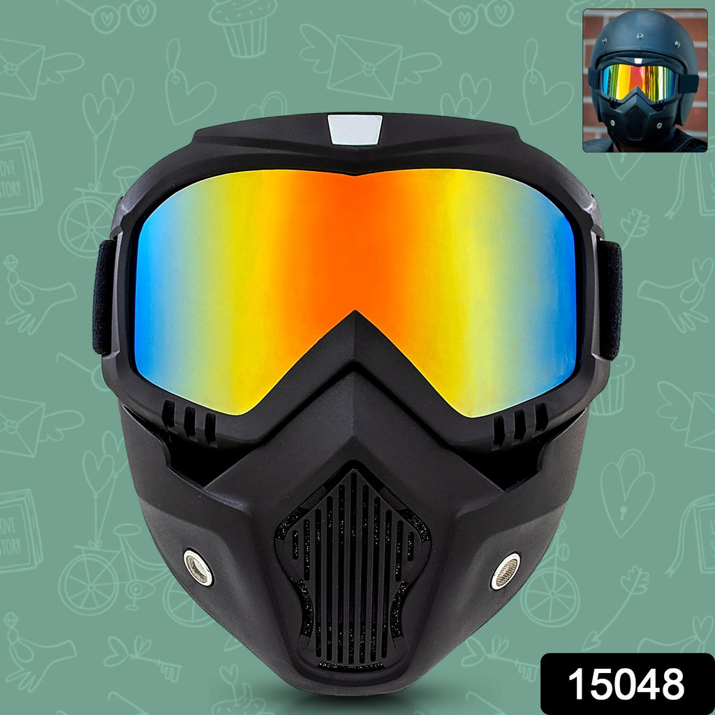 Motorcycle Goggles Off-road Helmet Goggles Windproof Glasses Goggles Mask (1 Pc) - DailyFixx 