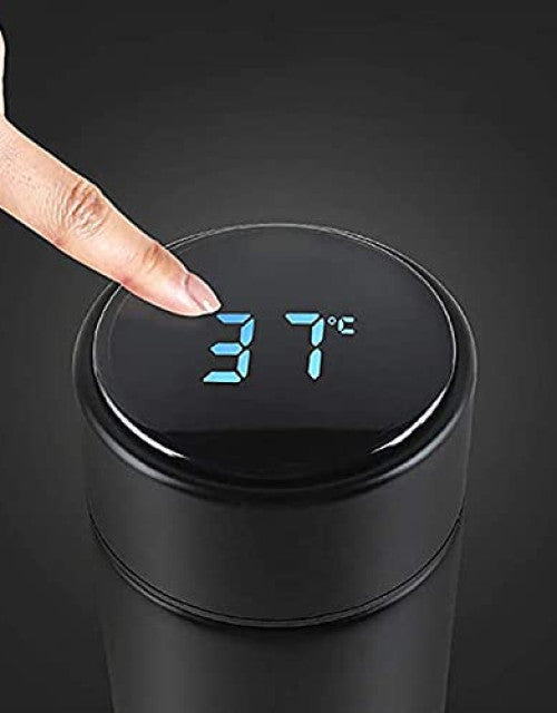 Temperature Water Bottle | Smart Vacuum Insulated Thermos Water Bottle ( Pack Of 2 ) - DailyFixx 