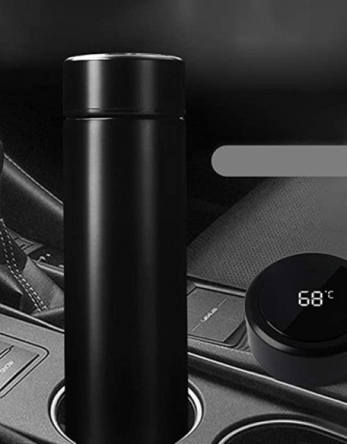 Temperature Water Bottle | Smart Vacuum Insulated Thermos Water Bottle ( Pack Of 2 ) - DailyFixx 