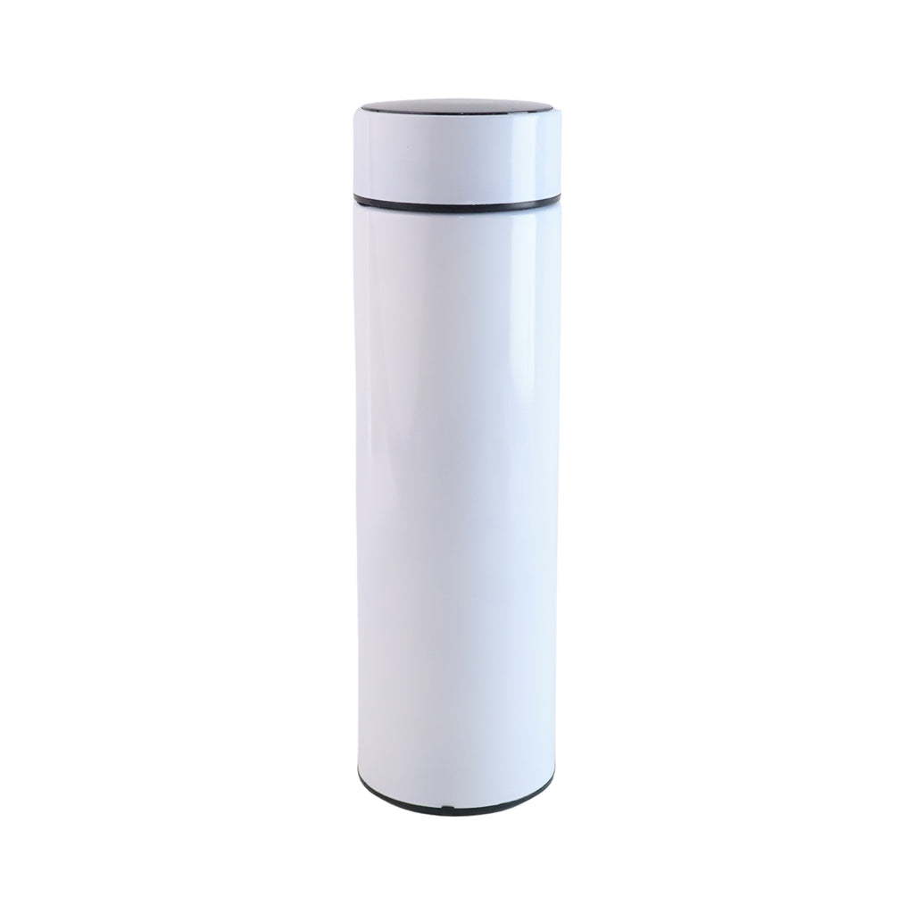 White Vacuum Insulated Water Bottle (1 Pc  500ml)
